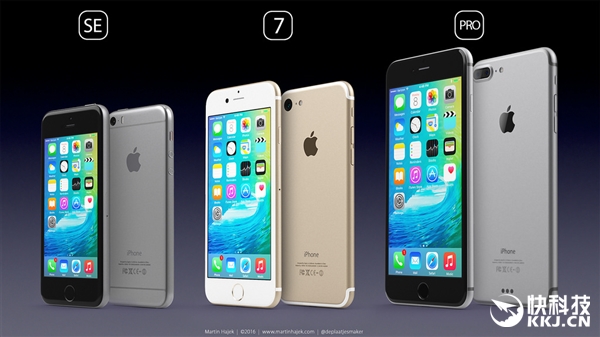果粉有喜了！最新iPhone5SE/iPhone7/Pro渲染圖鏡頭不再凸起
