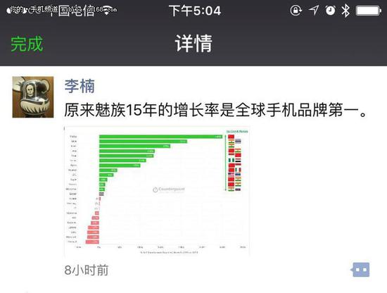 超2000萬(wàn)銷(xiāo)量 魅族成全球增長(zhǎng)最快品牌