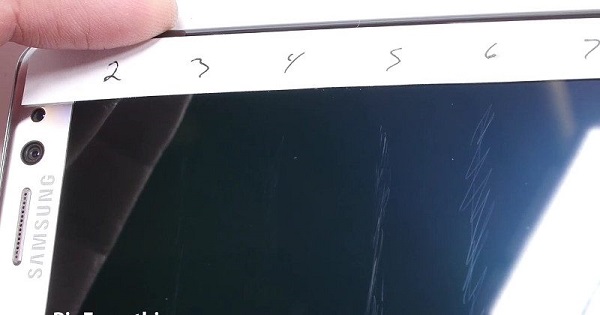 Galaxy Note 7屏幕不耐刮？