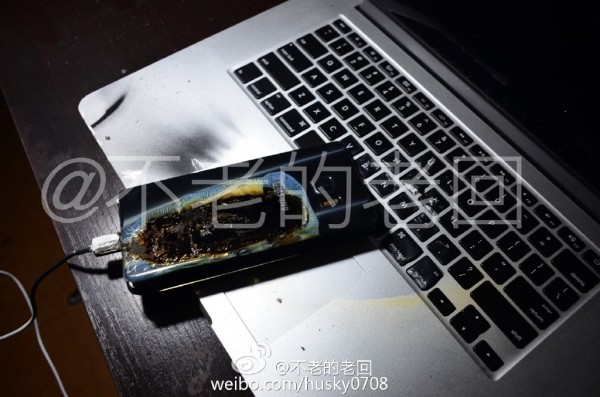 國行第四例:三星Note 7再次充電爆炸 剛買兩天不到
