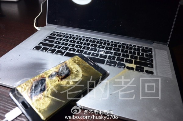 國行第四例:三星Note 7再次充電爆炸 剛買兩天不到