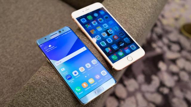 調(diào)查顯示Note 7出事后37%受訪者考慮iPhone