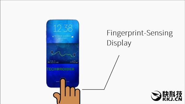 三星Galaxy S8概念圖出爐:無邊框+正面指紋識別