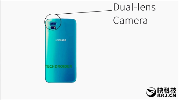 三星Galaxy S8概念圖出爐:無邊框+正面指紋識別