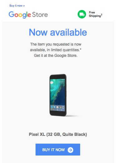 新購(gòu)Pixel XL智能機(jī)的出貨時(shí)間已長(zhǎng)達(dá)6周
