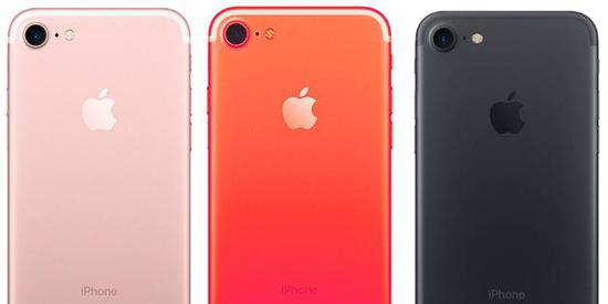 傳蘋果明年將推紅色iPhone 7s和iPhone 7s Plus