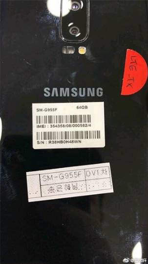 三星S8原型機(jī)曝光差一點(diǎn)兒就用上了雙攝