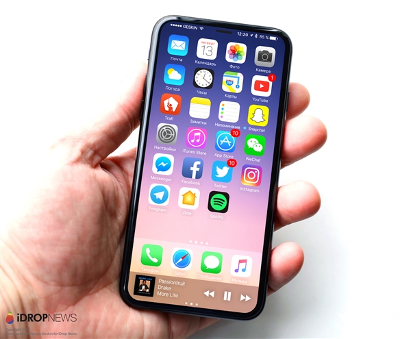 蘋(píng)果iPhone 8測(cè)試機(jī)曝光 外形完美！