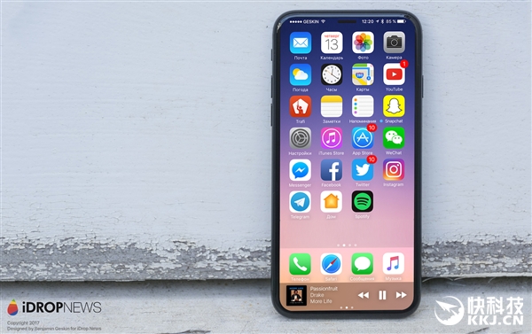 蘋(píng)果iPhone 8測(cè)試機(jī)曝光 外形完美！