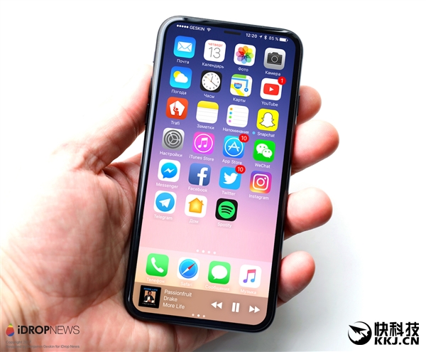 要啥指紋識別?iPhone 8用四攝像頭:人臉識別完美