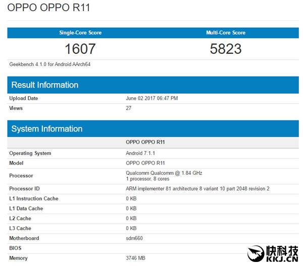 首發(fā)驍龍660！OPPO R11性能比R9s翻一倍