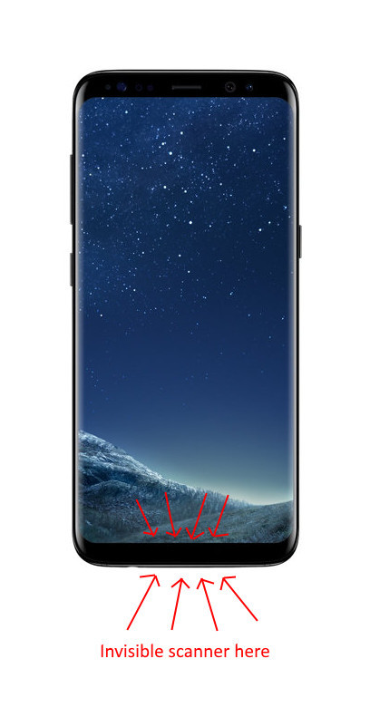 三星Note 8原機型設計圖曝光 前面板屏占比逆天