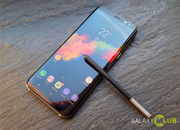 三星Note 8噩耗!屏下指紋難度太高