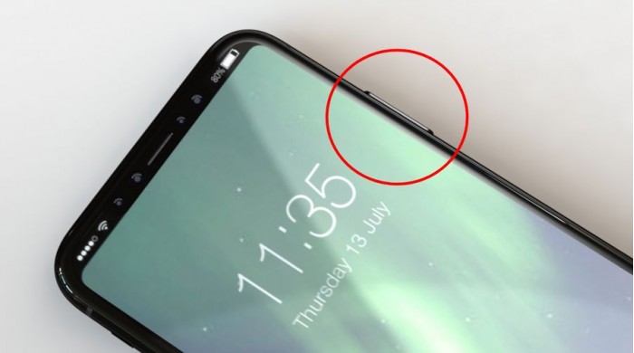 最終版”iPhone渲染圖:超窄邊框+Touch ID嵌入電源鍵