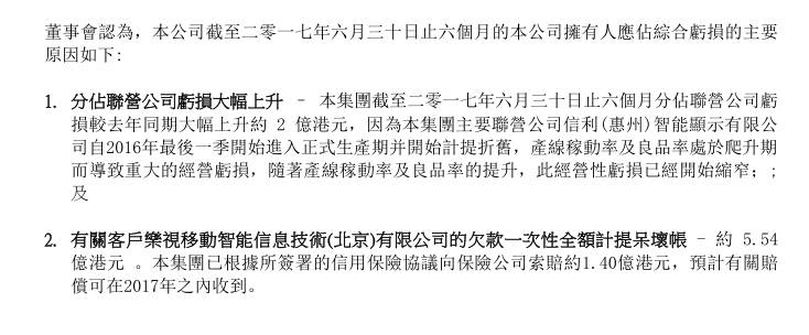樂(lè)視壞賬致信利損失5.5億 仁寶無(wú)奈賣(mài)股權(quán)賣(mài)零件抵債
