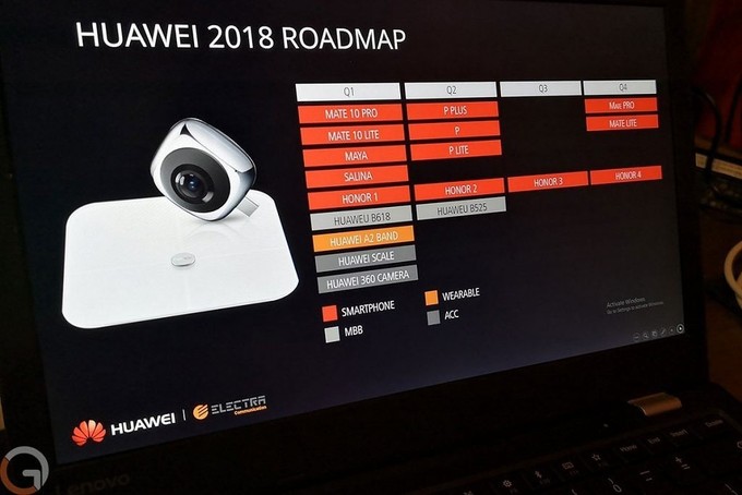 華為明年路線(xiàn)圖曝光：P系列、榮耀、Mate新品一個(gè)不少