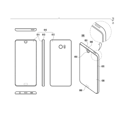 三星新專利可解決iPhone X的“劉海”問(wèn)題:屏上直接開(kāi)孔
