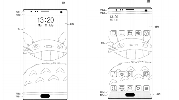 三星新專利可解決iPhone X的“劉海”問(wèn)題:屏上直接開(kāi)孔