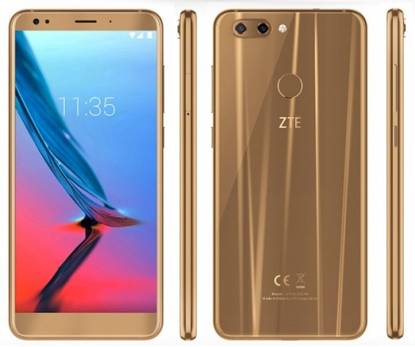 中興Blade V9將于MWC 2018期間發(fā)布 采用驍龍450和18:9屏幕