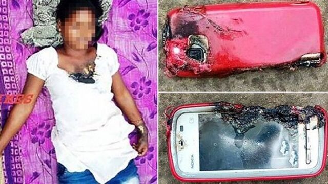 18歲少女邊充電邊打電話 手機(jī)突然爆炸被炸死