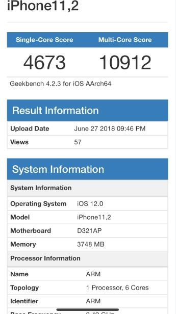 蘋果神秘iPhone性能曝光