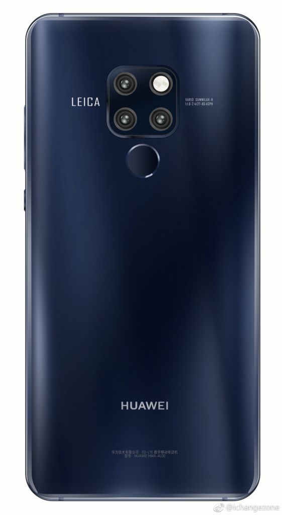 華為Mate 20系列曝光：iPhone XS的唯一對手？