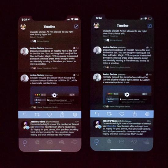 新iPhone被指存缺陷:亮度降低時(shí)顏色變異扭曲