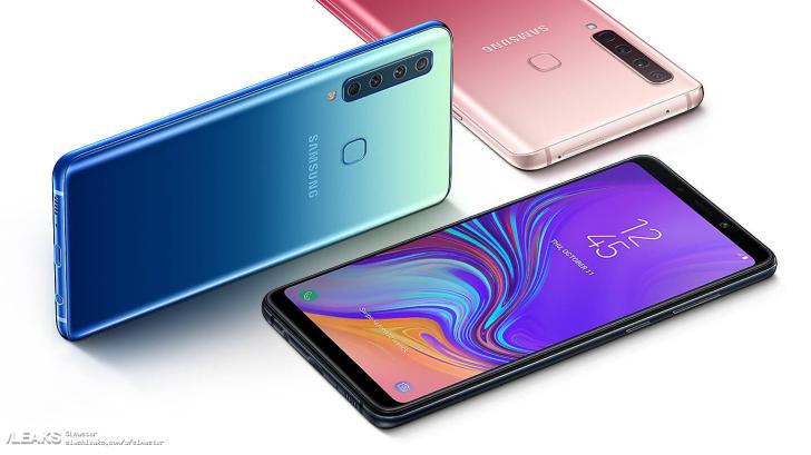 三星Galaxy A9s四攝手機(jī)再曝：極光漸變，三種配色