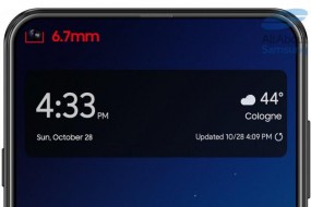 屏幕左上角開孔“藏”前攝？三星 Galaxy A8s 渲染圖曝光