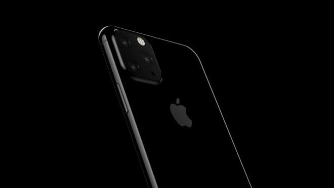 iPhone XI可能會配置帶三個透鏡的后置攝像頭