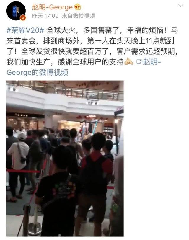 榮耀V20