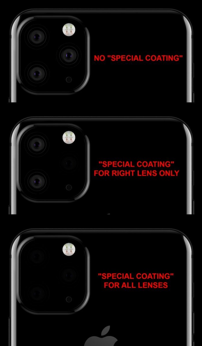 iPhone 11攝像頭將采用黑色涂層技術(shù)？看起來并非如此