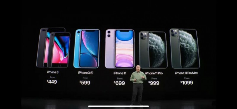 2019新款iPhone 11系列發(fā)布，最高12699元，9月20日開售