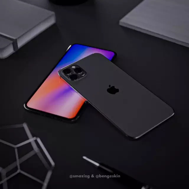 致敬喬布斯遺作 iPhone12Pro概念渲染圖首曝: 無劉海全面屏