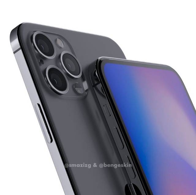 致敬喬布斯遺作 iPhone12Pro概念渲染圖首曝: 無劉海全面屏