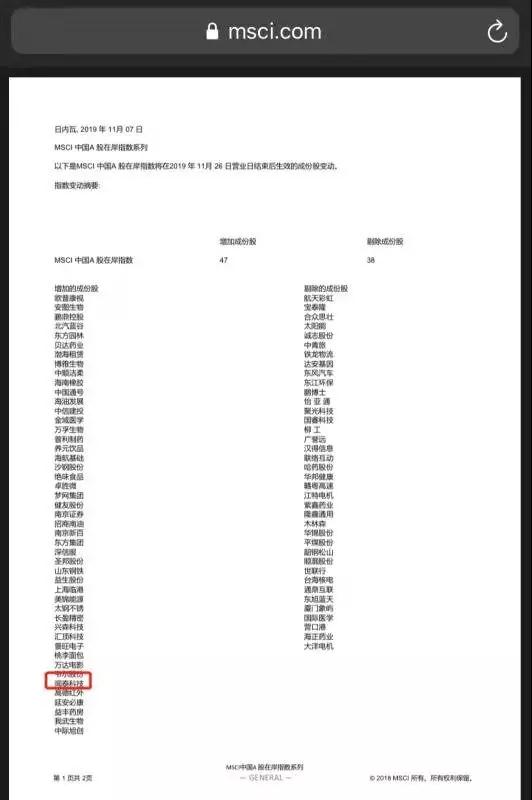 聞泰科技被納入MSCI指數：5G時(shí)代展翅高翔！
