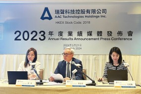 瑞聲科技業(yè)績(jì)拐點(diǎn)初現，2023下半年毛利率凈利潤同比“雙增長(cháng)”